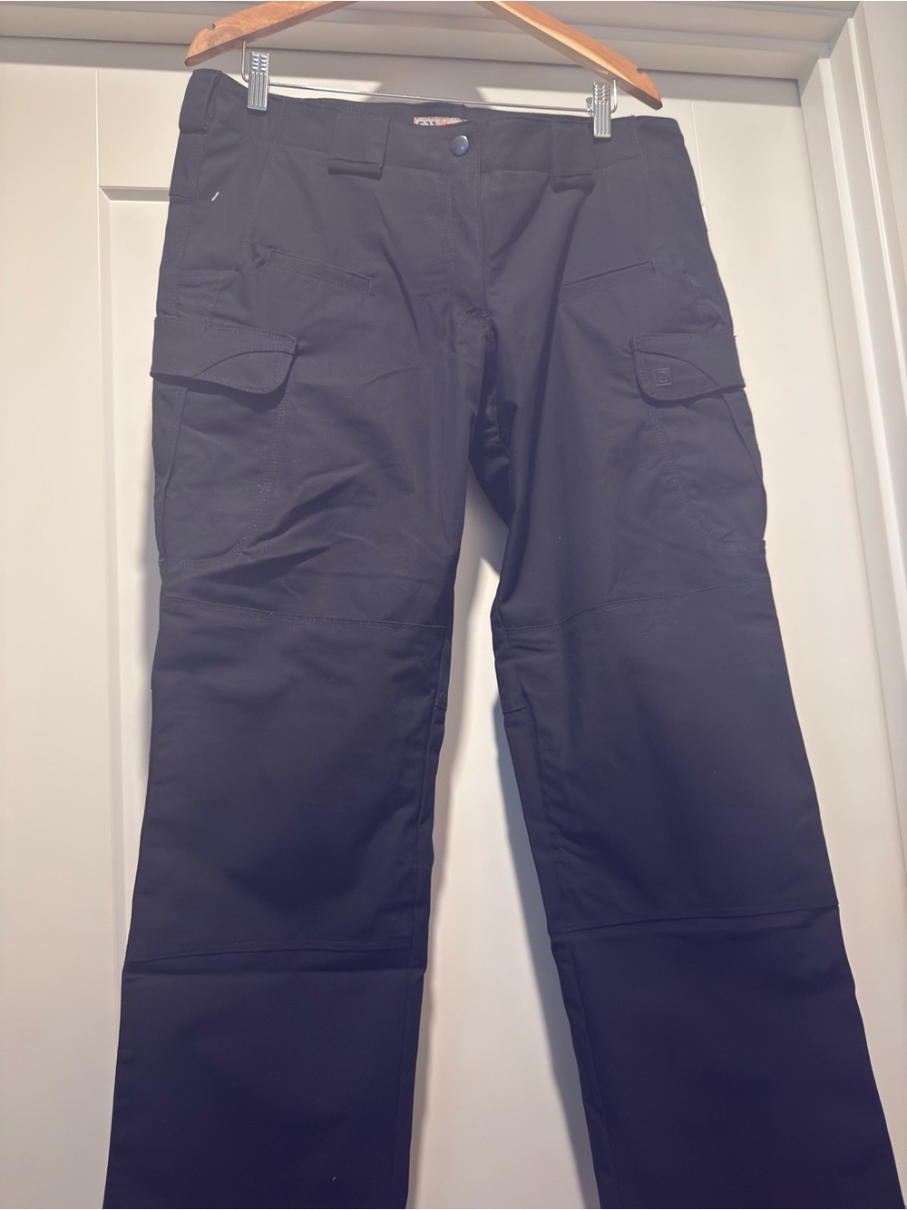 5.11 Tactical Black Women's Cargo Pants with Flap Pockets